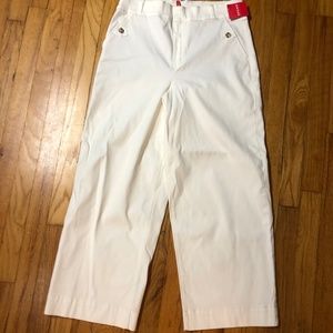 COPY - Tall Stretch Twill Cropped Wide Leg Pant